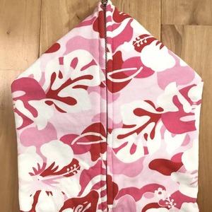 Sudadera con Capucha y Cierre de Cremallera, Color Rosa, Rojo y Blanco, Estilo Casual Unisex de Invierno, Corte Regular, 100% Algodón Felpa, Ropa Urbana - Product Image 2