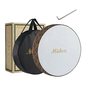Tambour à main en fibre de carbone double couche hautement recommandé, construction ABS/plastique, instrument de musique chinois fait main, Midex - Product Image 1