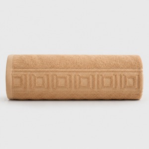 Serviette en tissu éponge confortable avec une construction à boucles denses pour une grande capacité d'absorption, une douceur et une utilisation quotidienne répétée. - Product Image 1