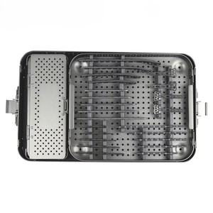 Juego de Instrumentos Quirúrgicos para Fragmentos Óseos Pequeños, Acero Inoxidable, Implante Ortopédico, Placa de Bloqueo, Brocas, Juego de Fijación para Trauma - Product Image 2
