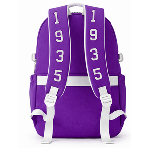 NCNW Sorority Backpack Stylish Bookbag Durable Cordura Daypack <b>Large</b> Capacity <b>Rucksack</b> Casual Travel Pack For Women - Product Image 3