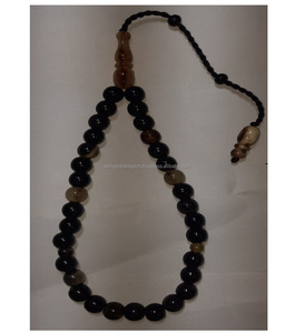 Misbaha de Lujo Hecha a Mano con Imitación de Cuerno de Búfalo de Agua, Tacto Real, Cuentas de Regalo Islámicas al por Mayor, Tasbih Premium Tallado - Product Image 4
