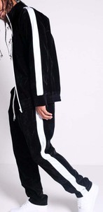 Wholesale Trending Oversize Casual Solid Tracksuits 100% Cotton Fresh Fabric Hooded Collar Custom Logo Unisex Winter Wear - Product Image 2
