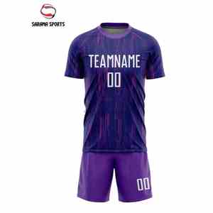 Uniformes de fútbol personalizados más vendidos, cómodos conjuntos de uniformes de fútbol para adultos, uniformes de fútbol nuevos de alta calidad al por mayor - Product Image 2