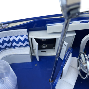 Modelo de Barco de Ganso Gris Pintado, Ecológico, Hecho a Mano, Escala Marítima, Decoración para Oficina/Hogar, Regalo Empresarial - Product Image 2