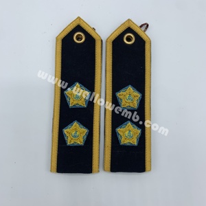 Épaulettes de grade réglables personnalisées de qualité supérieure 2026 du Royal Brunei pour uniformes d'officier - Product Image 3