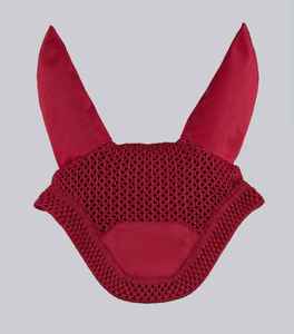 Lightweight horse ear bonnet custom logo premium crochet breathable washable <b>fly</b> veil equestrian riding gear made in Pakistan - Product Image 1