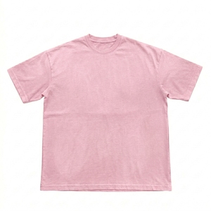 Camisetas de Hombre 100% Algodón, 250G, Estilo Vintage, Lavado Ácido, Manga Corta, Tie Dye, Holgadas, de Alta Calidad - Product Image 1