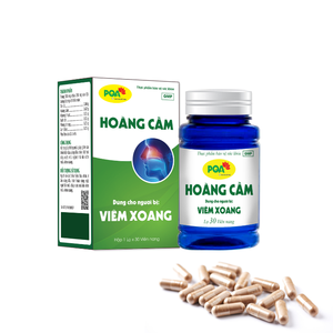 Best Price Natural <b>Herbal</b> <b>Supplements</b> Asthma Head Pain Nasal Symptoms Relief Immune Support Scutellaria Baicalensis Capsules for - Product Image 3