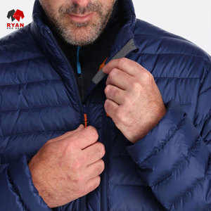แจ็คเก็ตพัฟเฟอร์แบบกำหนดเองสำหรับผู้ชาย ยี่ห้อ Ryan Pro Gear ผลิตจากผ้าระบายอากาศได้ดี พร้อมโลโก้แบบกำหนดเอง รับผลิตแบบ ODM OEM - Product Image 3