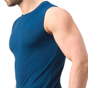 Camisetas sin mangas personalizadas 100% algodón, estilo vintage, para fitness, chaleco para hombre, diseño holgado, camiseta sin mangas para hombre - Product Image 5