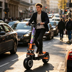 Entrepôt UE, États-Unis, Royaume-Uni, livraison rapide, <span class=keywords><strong>scooter</strong></span> électrique pour adultes à double moteur 10000W, pneus tout-terrain de 13 pouces, double amortisseurs - Product Image 6