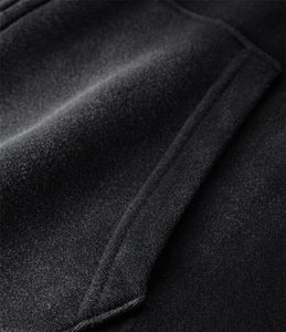 Sudadera con capucha extragrande para hombre, con cremallera, lavado ácido, algodón grueso, OEM, venta al por mayor - Product Image 5