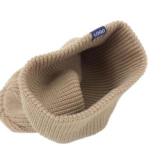 Gorro de Punto Trenzado Unisex para Invierno, Gorro Grueso, Cálido y Suave de Mezcla de Cachemira para Deportes al Aire Libre y Moda Casual - Product Image 4