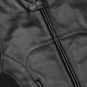 Chaleco Informal de Cuero Genuino para Hombre, Cuello Mao, Transpirable, Verano, Multibolsillos, Ropa de Trabajo, Fotografía, Pesca - Product Image 5
