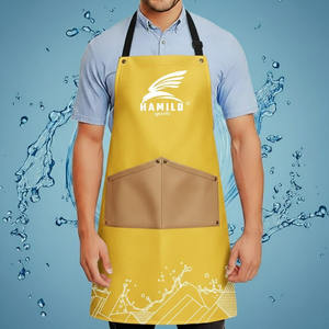 Delantal de Carpintero Ajustable de Algodón Resistente con Correa Cruzada y Bolsa para Herramientas, Uniforme de Trabajo con Color Personalizado para Personal de Restaurantes y Bares - Product Image 5