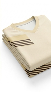 Nouveaux t-shirts pour hommes à manches courtes, en coton, col en V, vêtements de sport pour garçons, t-shirts en gros pour unisexe - Product Image 2
