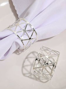 Modern Brass Napkin Ring <b>5</b> Cm Wide Durable Table Decoration Wedding Use - Product Image 4