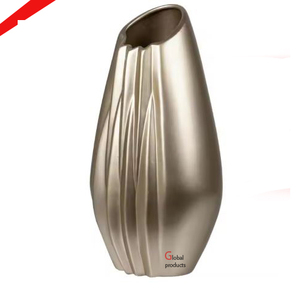 Best Quality Aluminum Flower <b>Vase</b> <b>Gold</b> Shiny Polish Finished Tabletop Decoration Flower Pot For Home Decor - Product Image 5