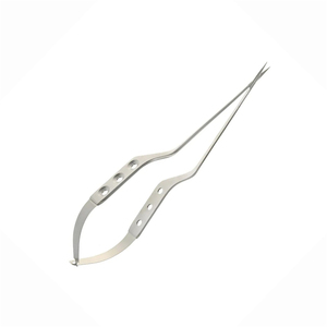 Tijeras Quirúrgicas Microcirugéricas Yasargil Nuevas y Personalizadas, Acero Inoxidable de Grado Médico, Puntas Afiladas Castroviejo 245mm, Manuales, CE ISO - Product Image 2