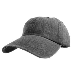 Gorra de Béisbol de Algodón Ajustable Unisex, Gorra Casual de Color Sólido con Acabado Lavado - Product Image 3