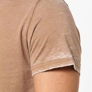 Camiseta de Manga Corta para Hombre, Color Beige, Corte Regular, Cuello Redondo, Estilo Casual, Impresión Digital, Tejido de Jersey Transpirable de Algodón - Product Image 5