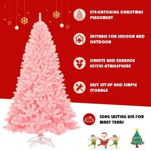 Albero di Natale Artificiale in Abete a Cerniera di 2,3 Metri, Qualità Premium, Decorativo Sempreverde per la Stagione Festiva - Product Image 4