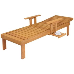 Chaise longue d'extérieur en teck massif pour piscine, patio, hôtel, fabricant de meubles de resort - Product Image 4