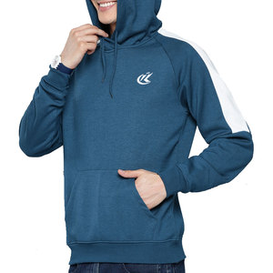 Sudaderas con Capucha para Hombre, Invierno, Color Sólido, con Logotipo Personalizado, Mezcla de Poliéster/Algodón de Alta Calidad, Más Vendidas - Product Image 1