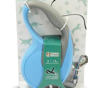 Laisse pour chien Yommy confortable avec système de freinage, trois tailles (3m, 5m et 8m), jusqu'à 15kg, 20kg et 35kg, extensible et sécurisée pour animaux de compagnie - Product Image 1