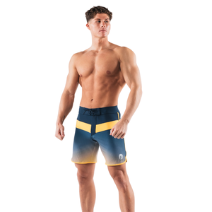 Shorts de Baño para Hombre Titan, Secado Rápido, Elásticos, Diseño de Bloques de Color en Degradado, para Surf, Playa, Natación, Deportes Acuáticos, OEM, ODM - Product Image 6