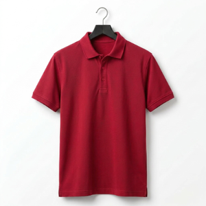 เสื้อเชิ้ตพรีเมียมสำหรับผู้ชาย ผ้าโพลีเอสเตอร์ 100% 220 GSM ผ้าแคนวาสกันยับ พิมพ์ลายดิจิทัล ทรงปกติ แขนสั้น สำหรับใส่เป็นทางการ - Product Image 5