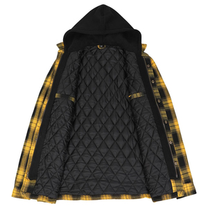 390 GSM Thickened Pullover Zipper Flannel Hoodies Blank Custom Logo Oversize Drop Shoulder Hoodies for Men - Product Image 3