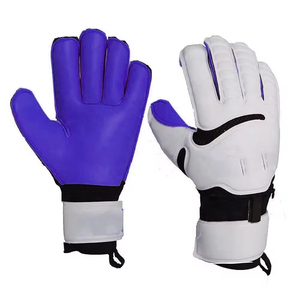 Guantes de Portero Profesionales con Palma de Látex Alemán Antideslizante, Protección para los Dedos, Guantes de Fútbol OEM con Agarre Completo - Product Image 6