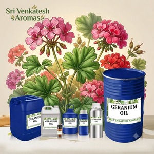 Huile essentielle de géranium distillée à la vapeur pour la fabrication de parfums, de savons, les formulations de soins personnels, qualité cosmétique, approvisionnement en vrac, OEM, ODM - Product Image 4