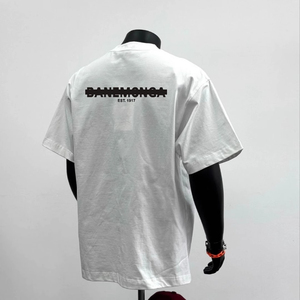 Custom <b>Mens</b> Short Sleeve Vintage Washed T-Shirt Retro American Doberman Print 100% Cotton Solid <b>Animal</b> Cross-Border Summer Trend - Product Image 3