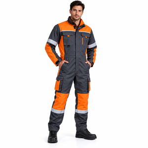 Combinaison de travail robuste anti-rétrécissement, durable, imperméable, écologique, unisexe, en nylon et polyester, couleur personnalisable sur le devant - Product Image 3