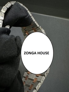 Reloj Mecánico Personalizado de Moda con Diamantes, Movimiento Original, Reloj para Hombre con Moissanita VVS1, Estilo Hip Hop - Product Image 2