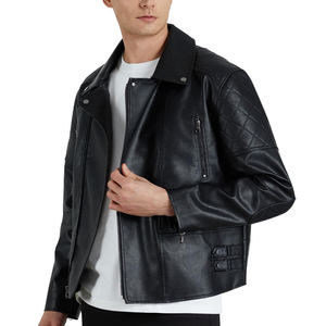 Chaqueta de Cuero para Hombre de Buena Calidad, Ligera y Cómoda, Diseño 2026, Chaqueta de Cuero de Moda - Product Image 4
