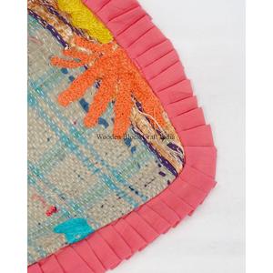 Made in India Highest Selling Latest Design <b>magnetic</b> closure kantha messenger Bag for Women Available at Wholesale Price - Product Image 4