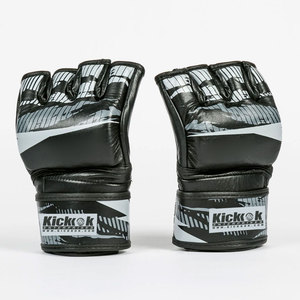 Guantes de MMA de Cuero Más Vendidos con Agarre Superior y Acolchado Absorbente de Impactos para Entrenamientos Intensos y Sparring - Product Image 1