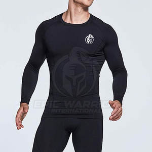 Camisetas de Compresión para Hombre con Logotipo Personalizado, Ropa Deportiva para Entrenamiento y Running - Product Image 3