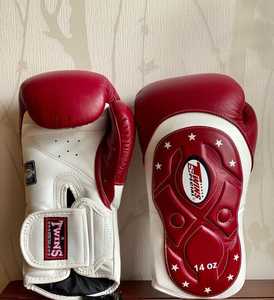 High Quality Customizable TWINS Sparring Kick Boxing <b>Gloves</b> Full Finger PU Leather Thick Padding Breathable Windproof Waterproof - Product Image 2