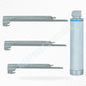 Ensemble de laryngoscopes professionnels les plus vendus, fabriqués avec des matériaux durables, ensemble de laryngoscopes en acier inoxydable - Product Image 3