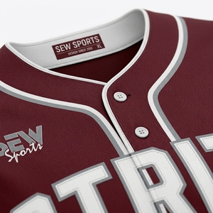 Custom Branding Athletic Baseball Jersey sublimation vibrant colors Baseball Jersey breathable performance Baseball Jersey - Product Image 3