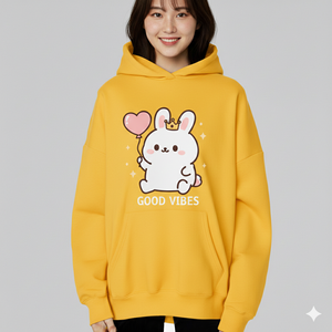Sudadera con Capucha para Mujer, Diseño Liso, Cálida y Cómoda, Colección de Invierno - Product Image 1