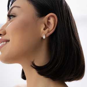 1,50 CTW 14K en forma de pera Unique Lab Grown Diamond Studs - Eden - Product Image 5
