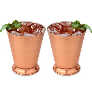 Vaso Moscow Mule Personalizado con Logotipo, de Metal Martillado, Cobre y Acero, Ecológico, Mantiene las Bebidas Calientes/Frías, para Fiestas, Café, Cerveza, Menta - Product Image 1