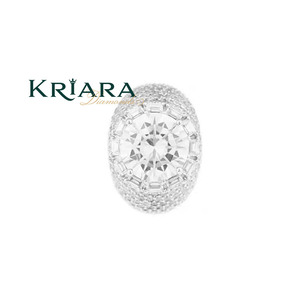 Anillo Unisex de Plata 925 con Diamante Cultivado en Laboratorio, Corte Brillante Redondo, Joyería de Compromiso de Lujo - Product Image 6