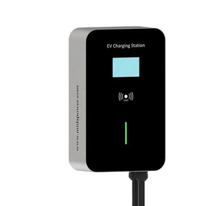 Station de recharge pour véhicules électriques 7 kW Wallbox Charger Mennekes 32A 3 phases avec prise de type 2 pour véhicule électrique - Product Image 1